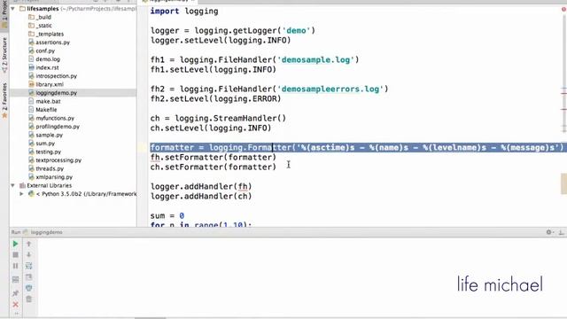 Logging Messages in Python смотреть онлайн