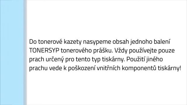 Jak naplnit tonery TK-590, návod pro Kyocera ECOSYS FS-C5250/FS-C2026MFP+/FS-C2126MFP+/FS-C2626MFP смотреть онлайн