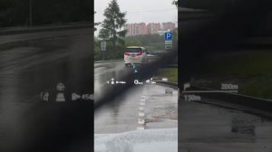 Работа AR-проекции на Exeed RX с Яндекс Навигатором