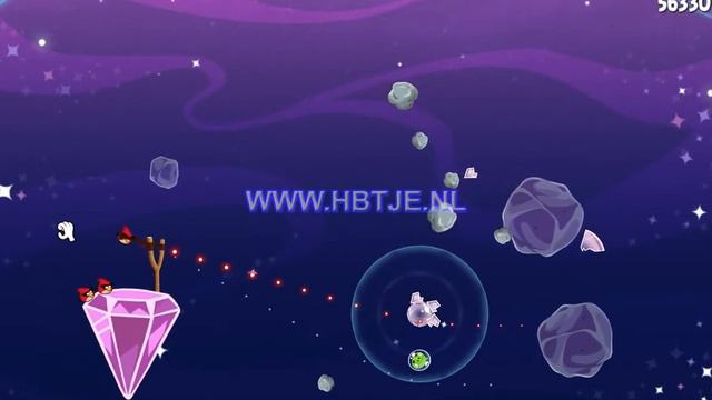 Angry Birds Space Cosmic Crystals 7-17 3 stars смотреть онлайн