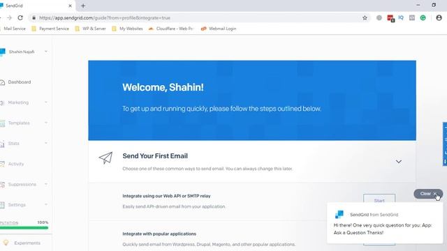 How to Get SendGrid SMTP & API смотреть онлайн