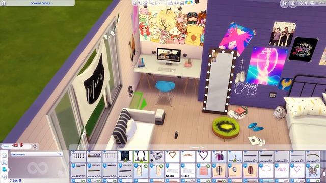 THE SIMS 4 | КОМНАТА АНИМЕ ТЯН СКАЧАТЬ | КОМНАТА АНИМЕШНИЦЫ | ANIME GIRLS ROOM смотреть онлайн