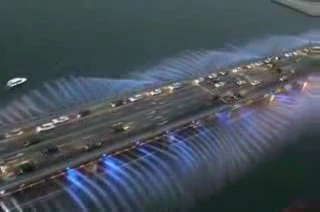 Музыкальный мост фонтан Banpo Bridge. Корея. Сеул смотреть онлайн