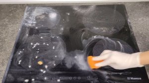 Как отмыть СТЕКЛОКЕРАМИЧЕСКУЮ ПЛИТУ. Как очистить варочную панель от белого налета и нагара