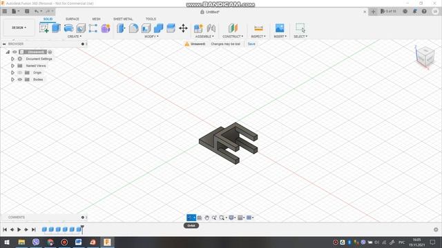 3D-моделирование в Fusion 360. Урок №1. Основы моделирования на примере построения модели стула. смотреть онлайн