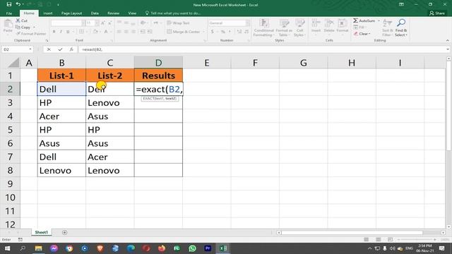 How to Compare Two Lists in MS Excel 2016? смотреть онлайн