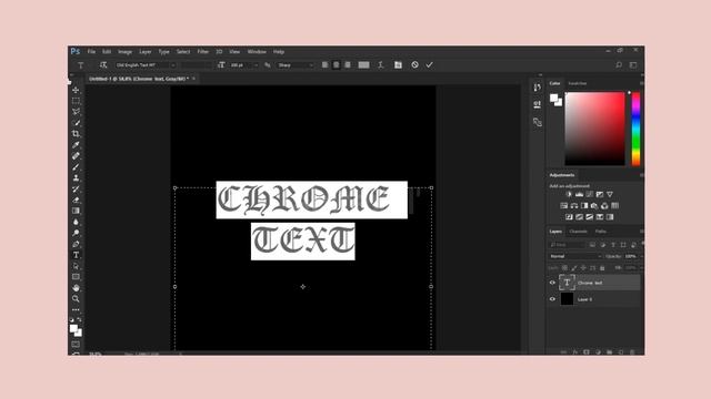 [TUTORIAL] HOW TO MAKE A CHROME TEXT IN PHOTOSHOP&КАК СДЕЛАТЬ ХРОМИРОВАННЫЙ ТЕКСТ В ФОТОШОП смотреть онлайн