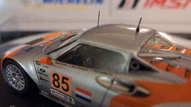 Spark 2006 Spyker C8 Spyder GT2 #85 in 1/43 scale. смотреть онлайн