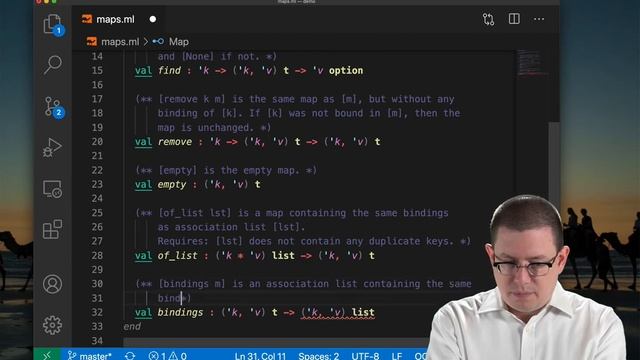 Map ADT: Bindings, Of List | OCaml Programming | Chapter 8 Video 2 смотреть онлайн