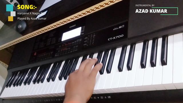 Haryanvi X Nagin | Mix nagin | Piano Cover | DJ- Holi | Ctx- 700 | by Azad Kumar смотреть онлайн