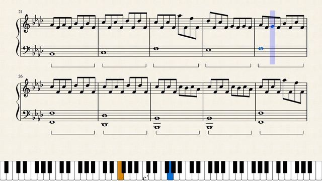 Realness - Hello Charlotte Piano Transcription смотреть онлайн