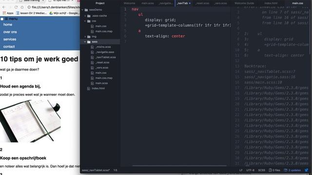 Kennismaken met Sass: mixins scss смотреть онлайн