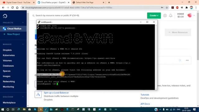 Digital Ocean Market Place in Bengali | cPanel installation | Tutorial 8