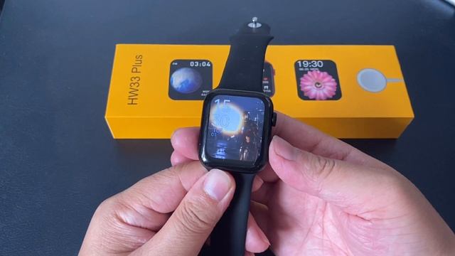 IWO HW33 Plus 44mm Smart Watch Series 6 Wireless Charger 1.75" DIY Face Blood Pressure Smartwatch смотреть онлайн