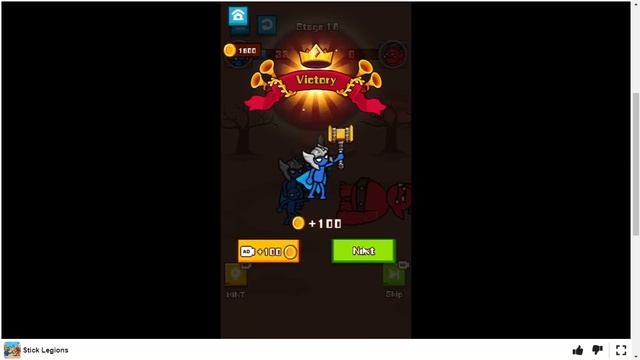 Stick Legions I Winning An Empire - Destroyed & Capture Gameplay I By:- Master Men смотреть онлайн