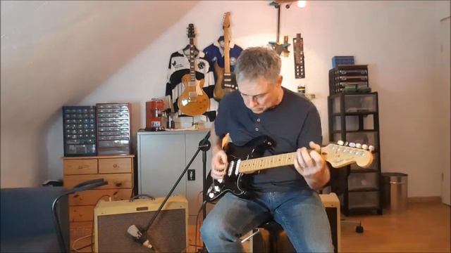 John Cruz Fender Super Stratocaster. Donald's Dumped Blues :-) смотреть онлайн