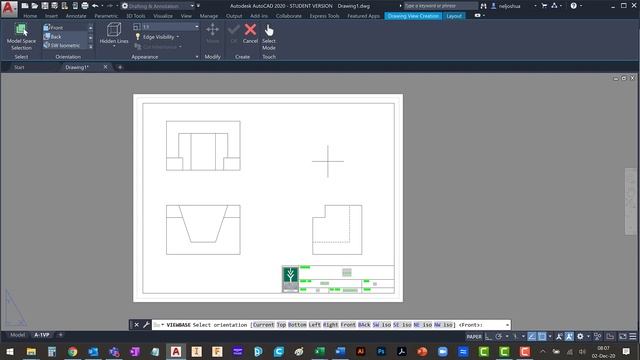 Using VIEWBASE in AutoCAD смотреть онлайн
