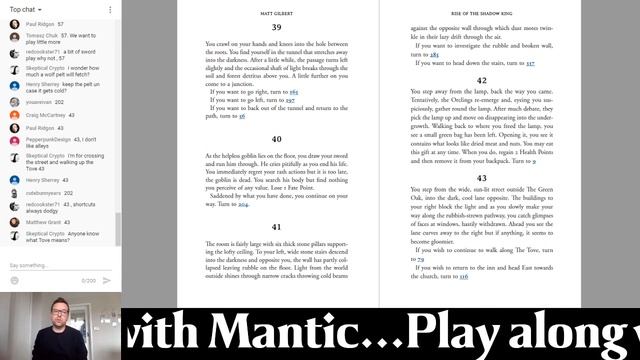 Play Along with Mantic - Rise of the Shadow King Adventure Game Book смотреть онлайн