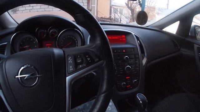 Opel Astra J Штатный дистанционный запуск двигателя смотреть онлайн