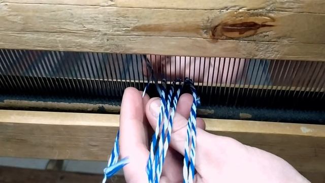 Ручное ткачество. Тканый половик смотреть онлайн