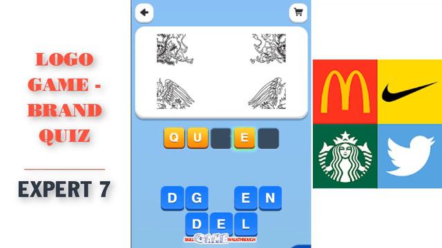 Logo Game - Brand Quiz Expert 7 - Walkthrough | SkillGameWalkthrough