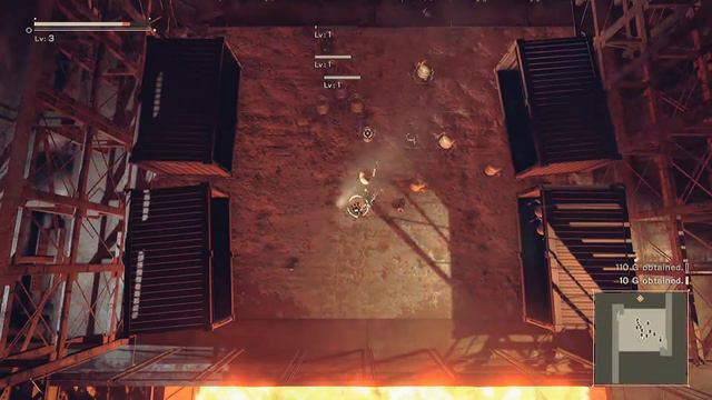 NieR: Automata Part 1 3D Galaga?! MUCH RAGE! смотреть онлайн