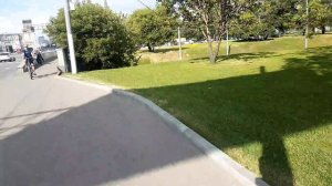 [4K] Ленинский проспект, Площадь Гагарина Москва, МЦК