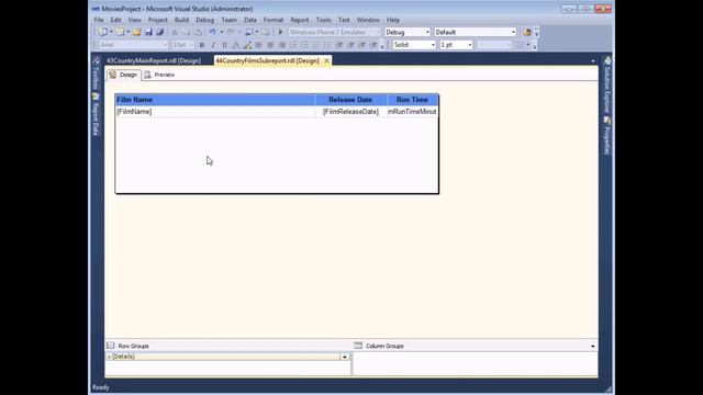 Reporting Services (SSRS) Part 19 - Subreports смотреть онлайн