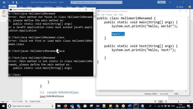 Online Java Basic Demo Class смотреть онлайн