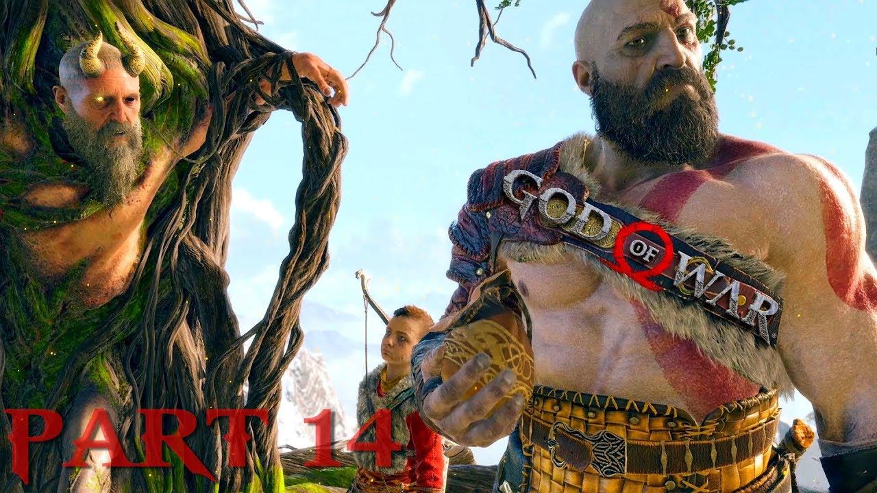 GOD OF WAR Прохождение Часть 14 "Вершина горы" смотреть онлайн