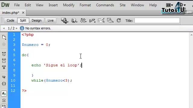 Do While Loop (Bucle). Tutorial 22. Curso de Programación Php y MySql en Español. смотреть онлайн