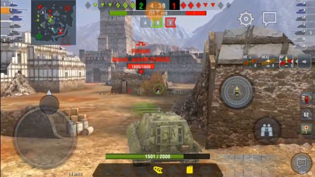 World of tanks blitz - Jg.Pz. E 100 : 4526 damage and 3 frags. смотреть онлайн