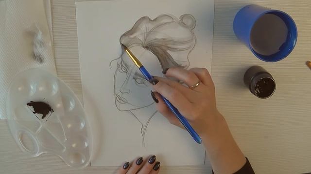 Комбинация Урок №6 "Фешн-иллюстрация. Портрет". "ПараАрт" смотреть онлайн