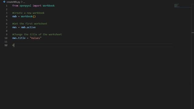 Python openpyxl create workbook смотреть онлайн
