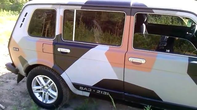 НИВА !ПОКРАСКА КУЗОВА ЗА КОПЕЙКИ! смотреть онлайн