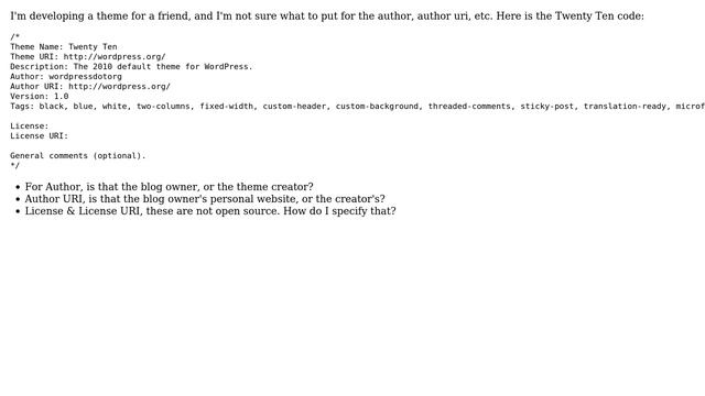 Wordpress: Understanding the theme details in style.css смотреть онлайн