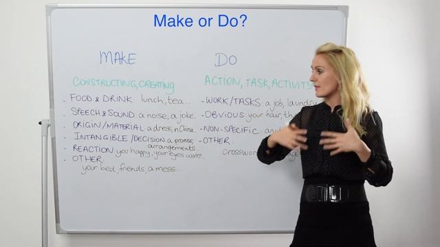 Learn English Expressions with Make and Do смотреть онлайн