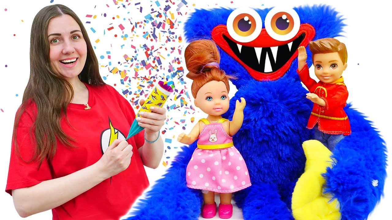 Хаги Ваги устроил для младших классов праздник! Игры в куклы Барби в шоу Я не хочу в школу смотреть онлайн