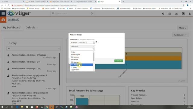 INSTALACION DE VTIGER 7.1.0 EN ISSABELPBX смотреть онлайн