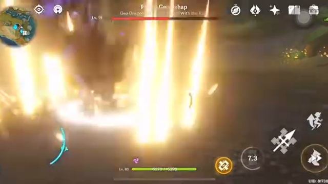 Zhongli Solo naked 1.3 VS Primo Geovishap lvl.91 NO HIT/NRE just w/ Shield | Genshin Impact смотреть онлайн