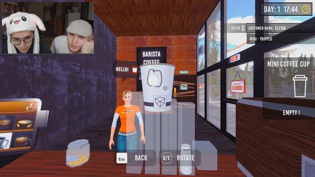 СТАЛ БАРИСТОЙ! | Barista Simulator смотреть онлайн