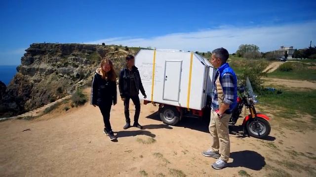 Дом на колесах из МОТОЦИКЛА: 125000 рублей! смотреть онлайн