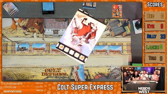 Colt Super Express | Board Game Live Stream смотреть онлайн