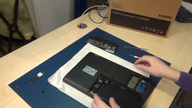 2021 Fujitsu A3510 A3511 Laptop Disassembly HowTo Tutorial SSD, Battery, RAM, Keyboard смотреть онлайн