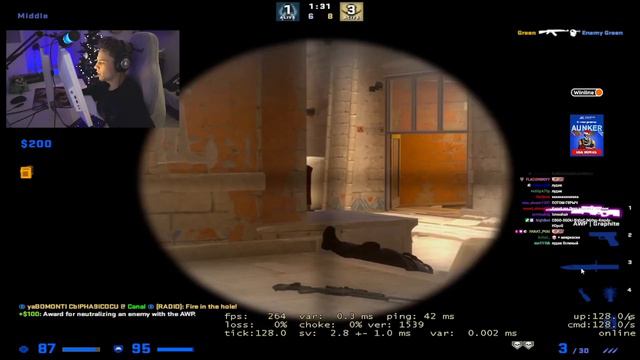 DMITRY LIXXX ПРО КАРТУ ANUBIS // CS:GO смотреть онлайн