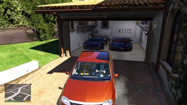 GTA V - Dacia Logan смотреть онлайн