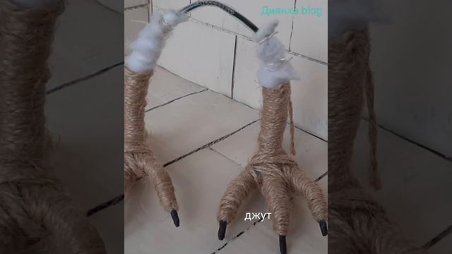 Интерьерная кукла. Ворона.Техника - чердачная игрушка. смотреть онлайн