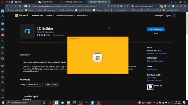 how to download 3D Builder on windows ? смотреть онлайн