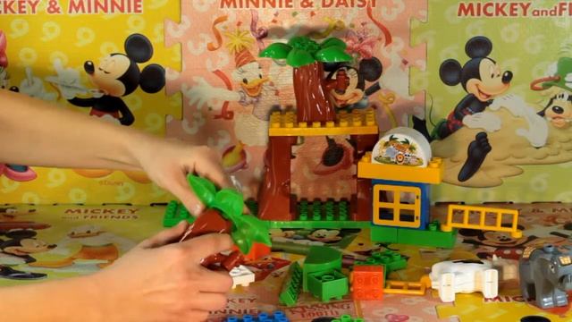 Lego Duplo Зоопарк аналог от ТМ Doloni 13888/26/ Совместимый конструктор Лего Дупло Зоопарк.  Обзор