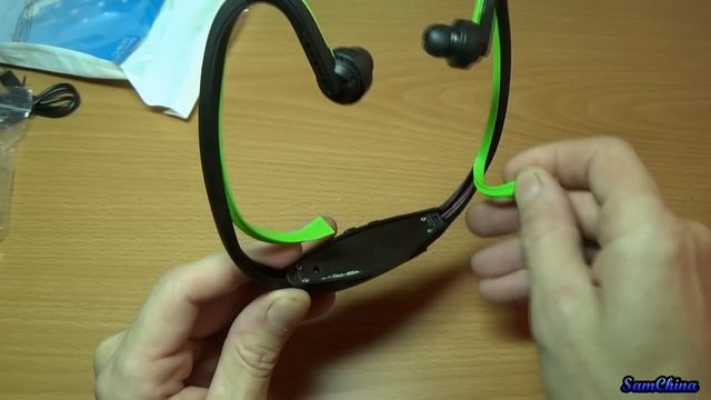 Спортивная гарнитура с MP3 плеером за 3$! смотреть онлайн